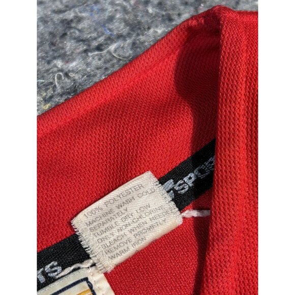 Vintage DELF New York Baseball Jersey Men's Button Up Red Embroidered #23 XXL - Picture 8 of 11